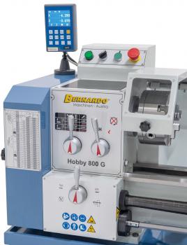 Bernardo Hobby 800G 230V center lathe incl. 2-axis digital display DT 40
